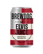 Brewdog Elvis Juice Grapefruit Infused IPA DÅSE India Pale Ale 33 cl 6,5%
